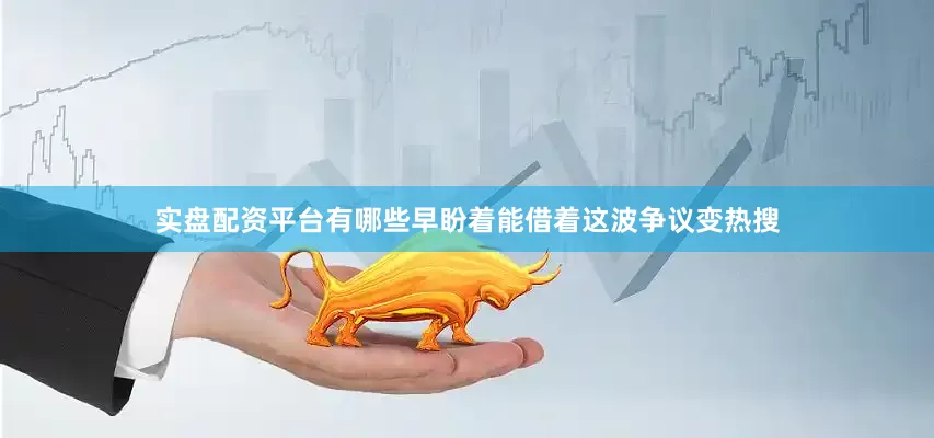 实盘配资平台有哪些早盼着能借着这波争议变热搜